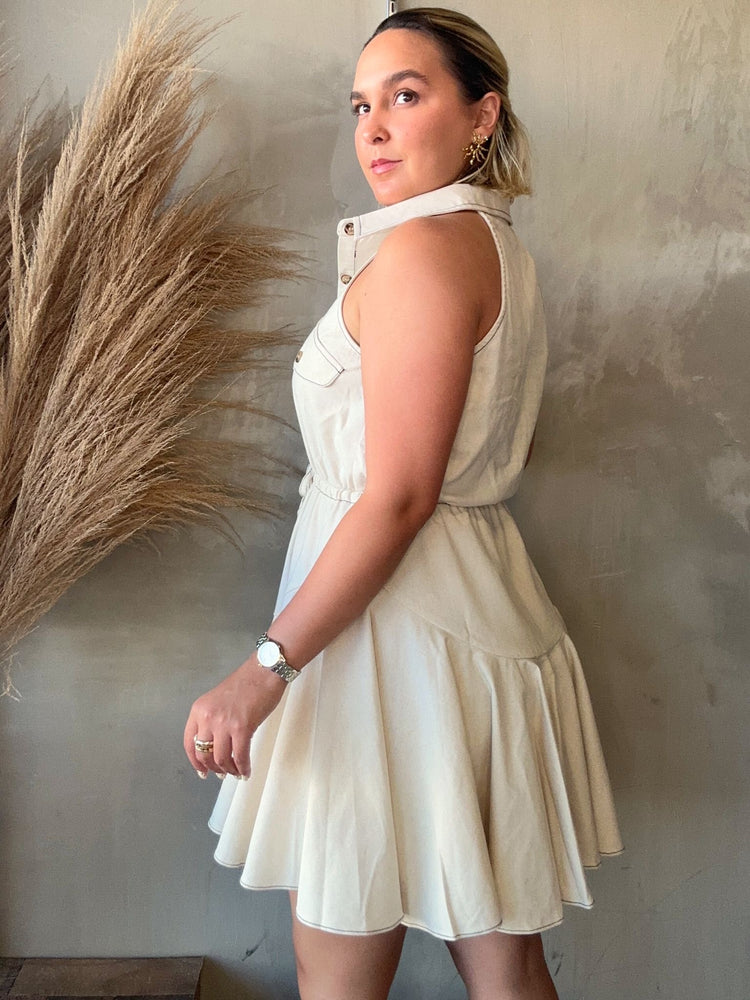 Amarilis Linen Dress