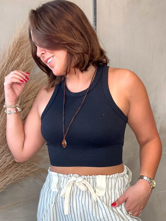 Genesis Black Tank Top