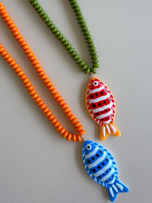 Fish Beads Necklace