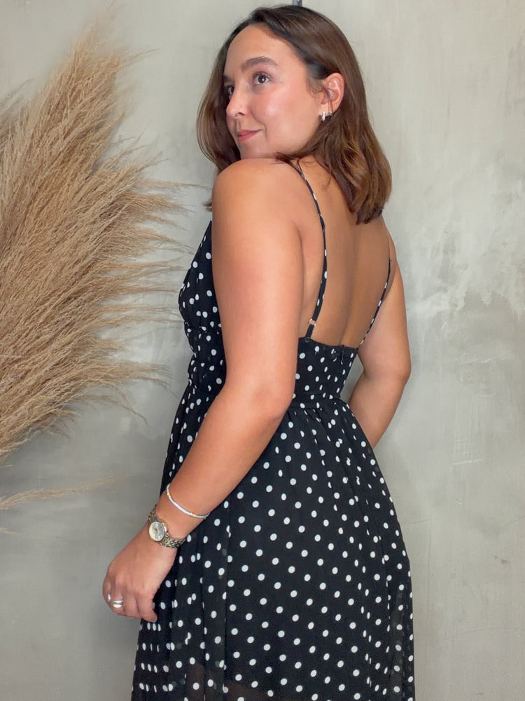 Priscilla Polka Dots Maxi