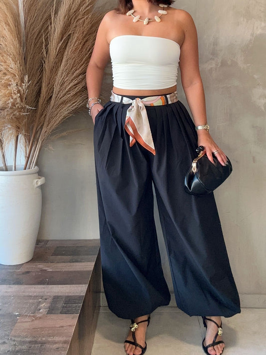 Avery Scarf Belt Pant