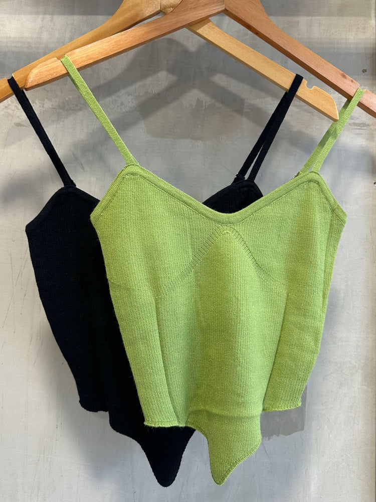 Laura Black Knit Top