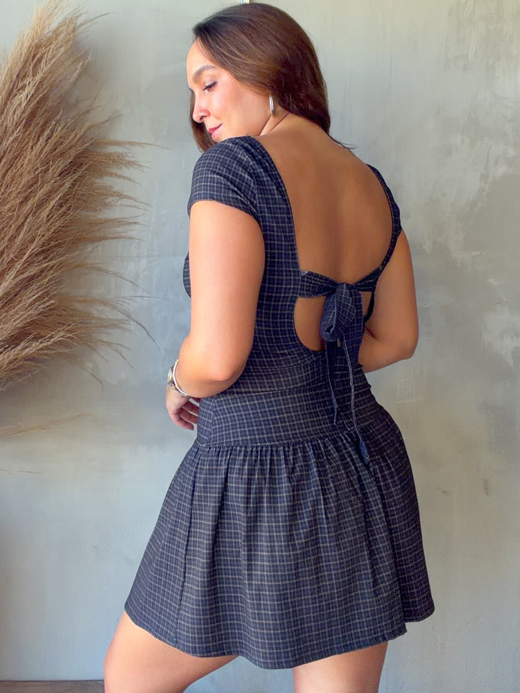 Gemma Plaid Dress