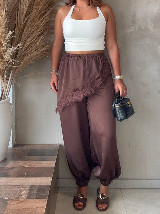 Liza Lace Balloon Pants