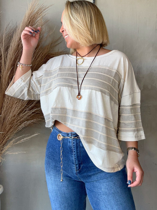 Gemma Striped Top