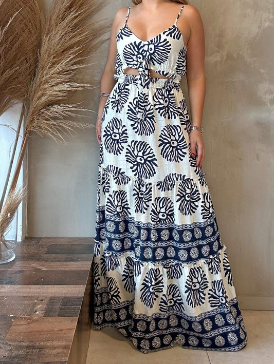 FINAL SALE - Printed Maxi