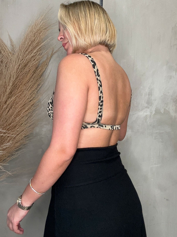 FINAL SALE - Raleigh Animal Print Bralette
