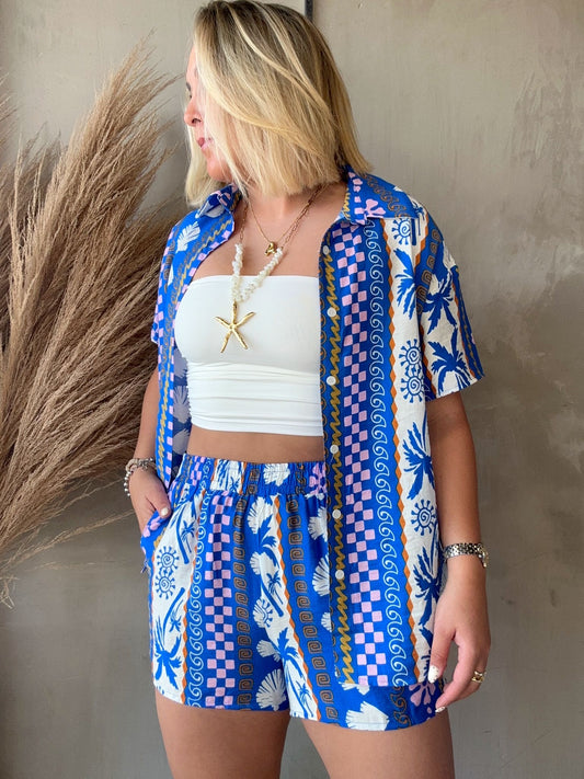 Thia Top & Shorts Set