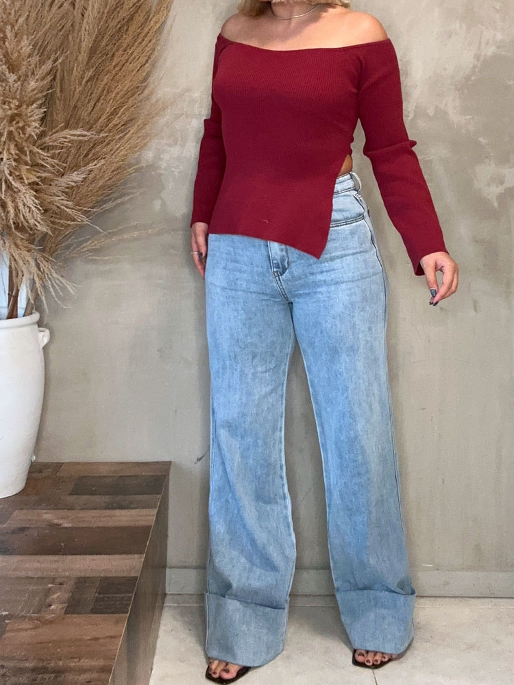 Veronica Folded Jean
