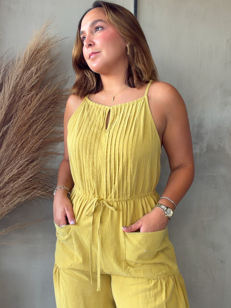 Ariadne Yellow Jumpsuit