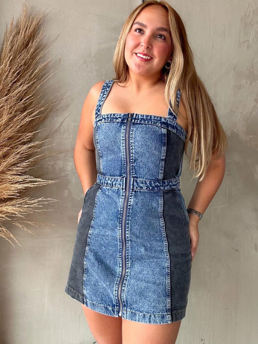FINAL SALE - Denim Dress