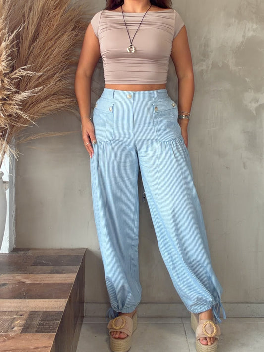 Agatha Striped Jean