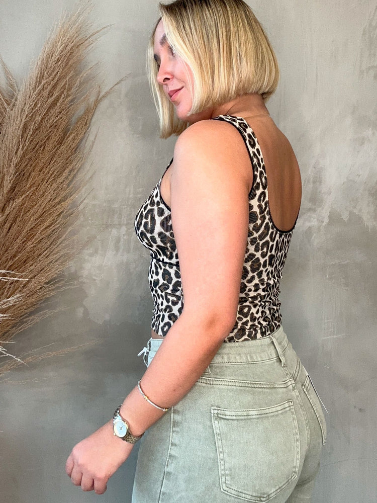 FINAL SALE - Bianca Leopard Top