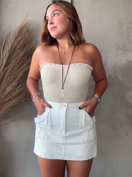 Shiloh Nude Tube Bodysuit
