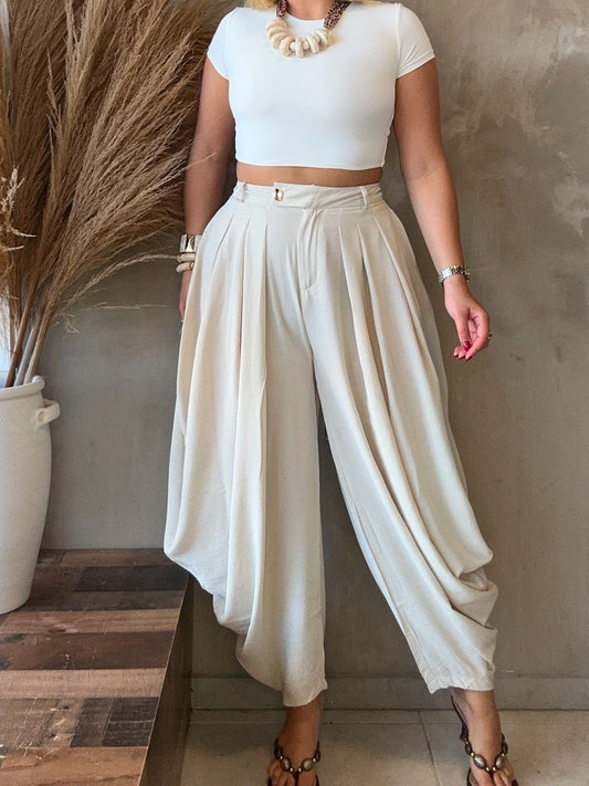Natalie Beige Pants