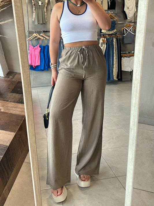 Sarah Taupe Pants