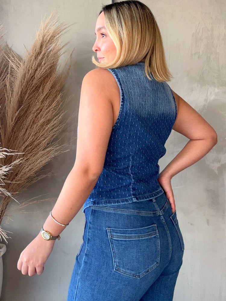 FINAL SALE - Erin Denim Vest