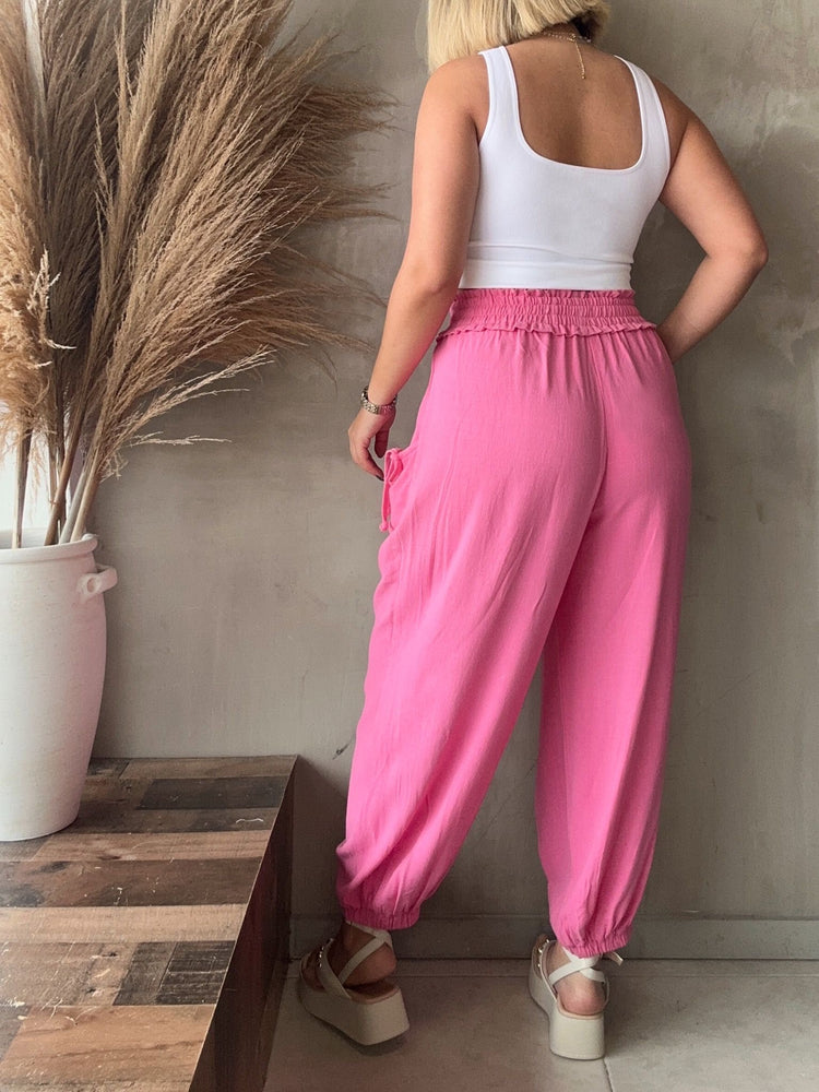 Romi Pink Relaxed Pants