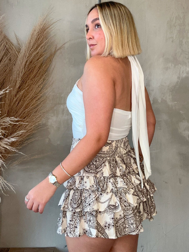 FINAL SALE - Vivianna Printed Skort