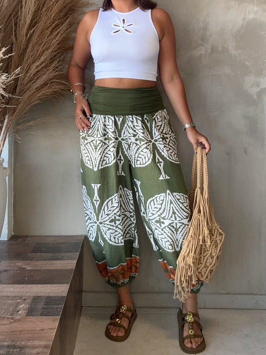 Amelie Printed Balloon Pants