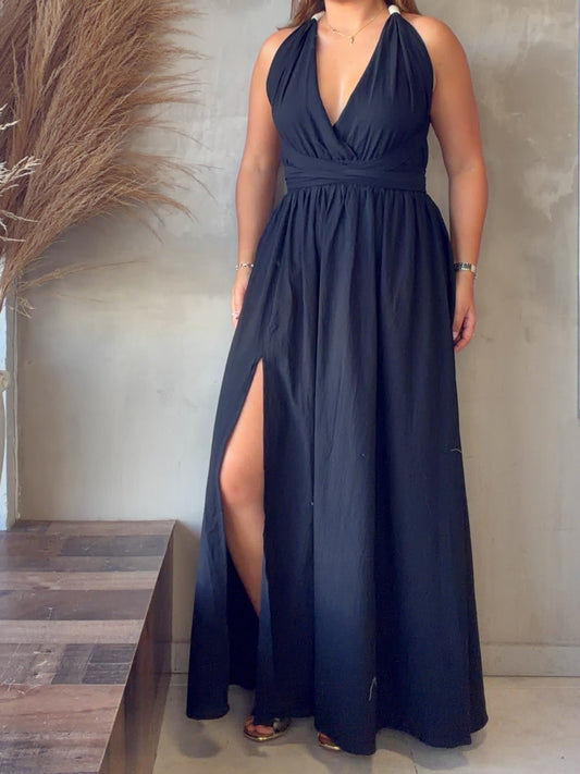 Yara Slit Maxi Dress