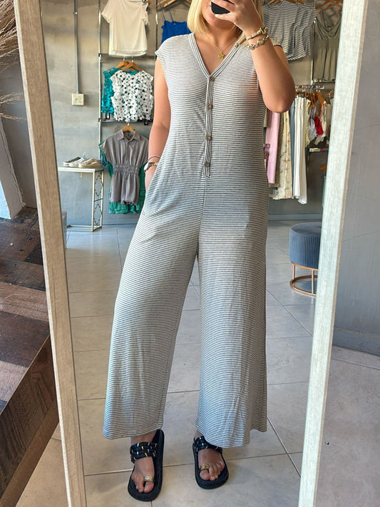 Kamila Striped Jumpsuit