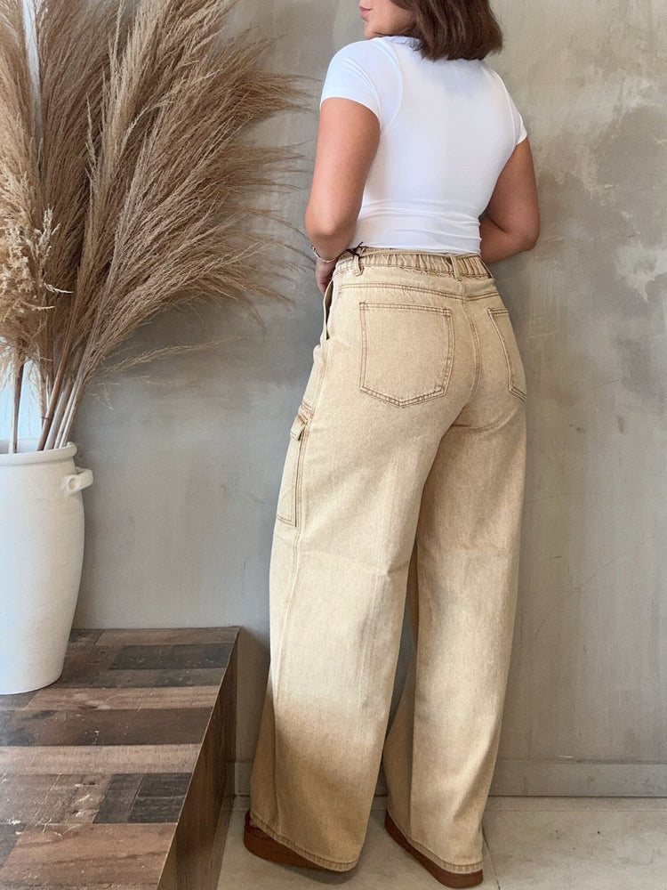 Gemma Tan Wash Jean