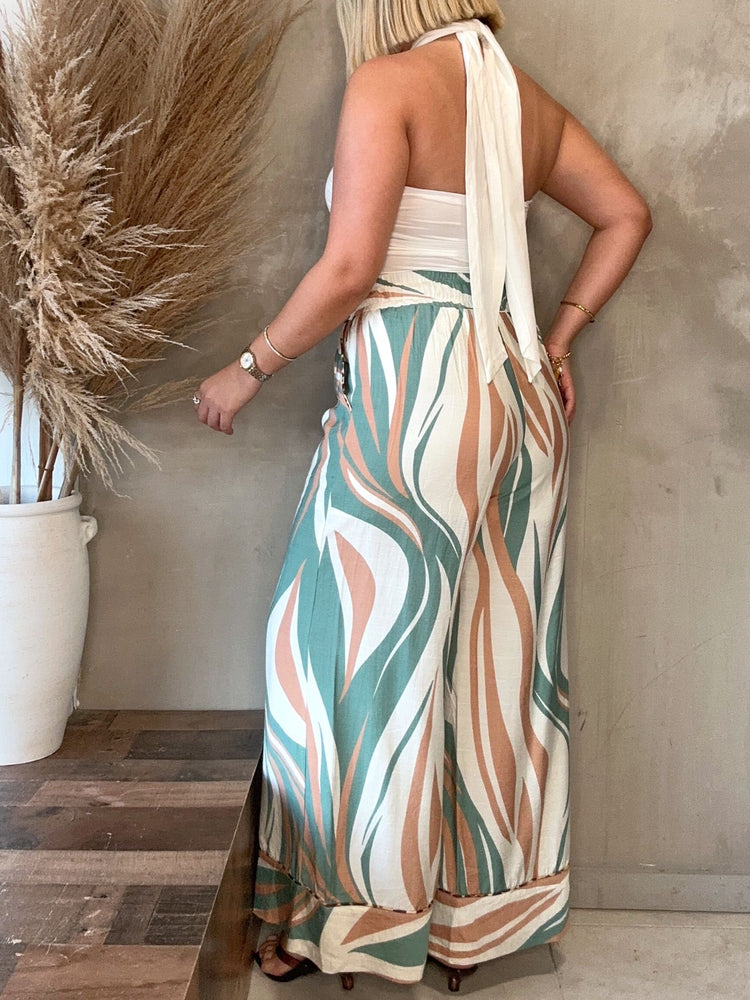 FINAL SALE - Hanna Printed Palazzo