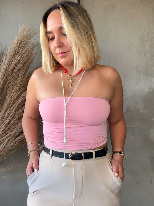 Calliope Pink Tube Top