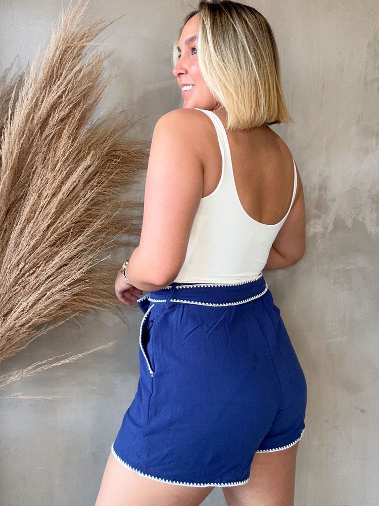 Parker Navy Shorts
