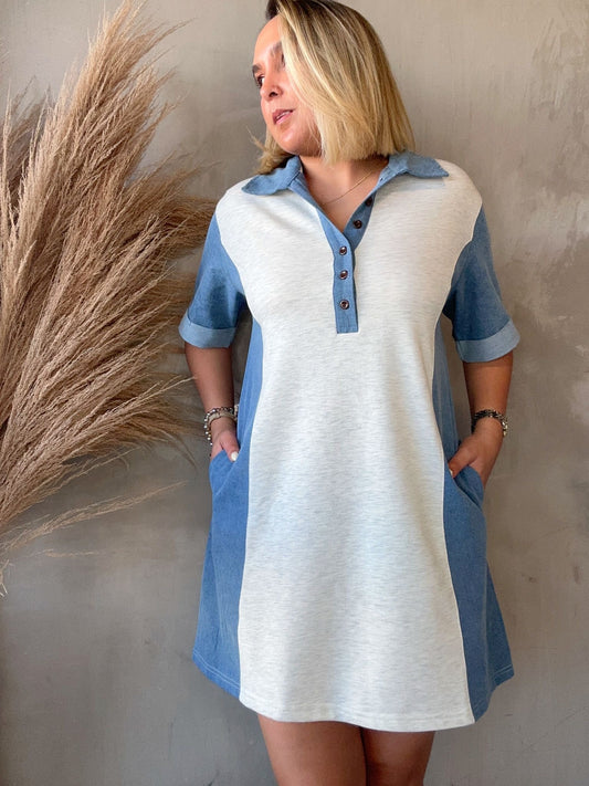 Crissy Denim Shirt Dress