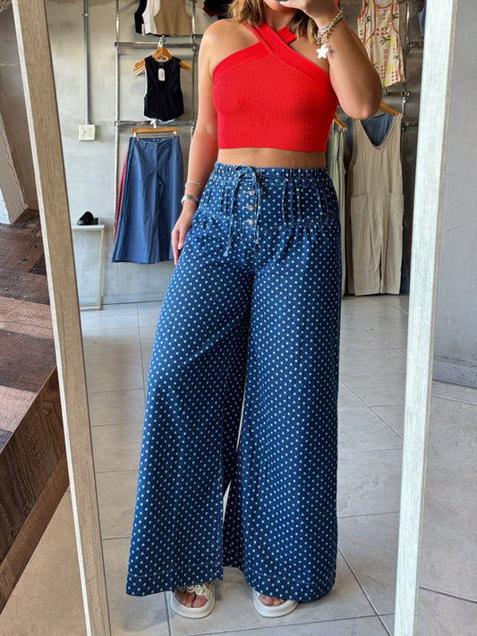 Christy Polka Dots Jean