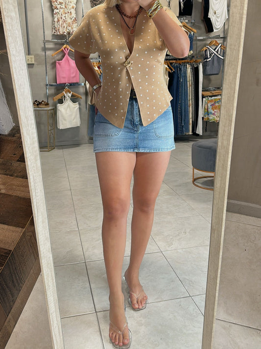Christine Belted Skort
