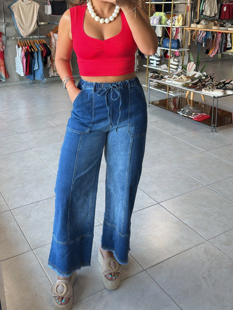 Iliana Red Basic Tank