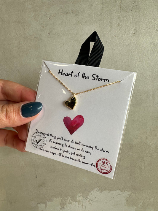 Gold Heart Necklace