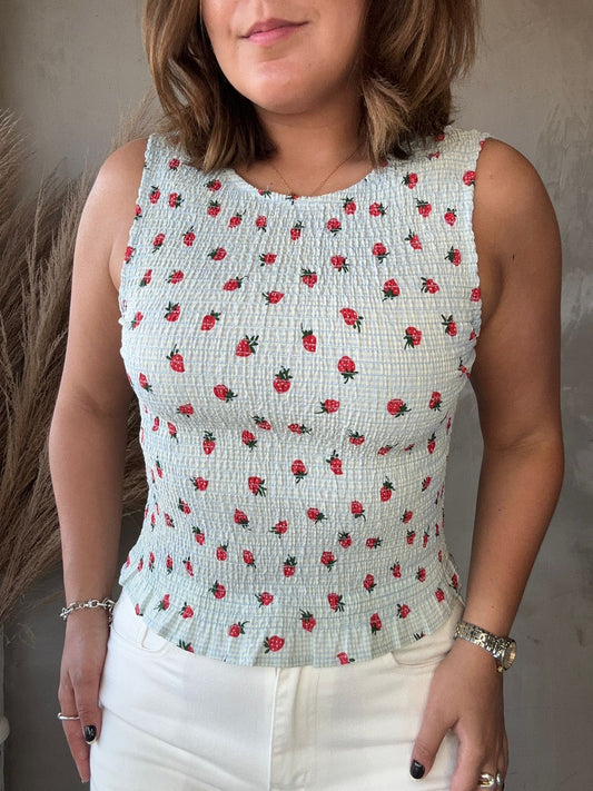 Strawberries Tank Top