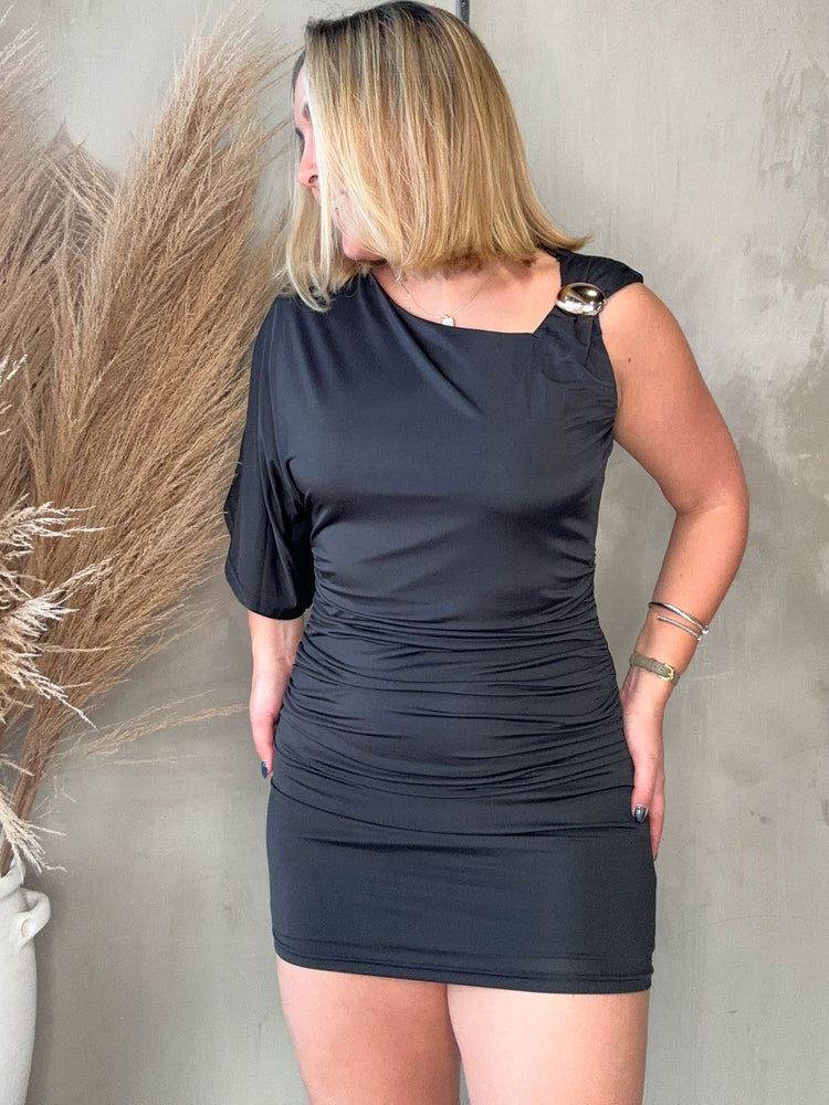 FINAL SALE - Leena Asymmetric Dress