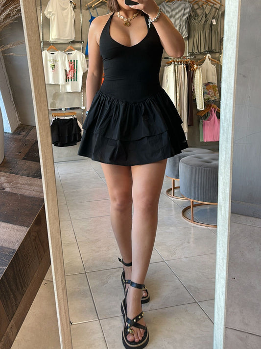 Dahlia Black Dress