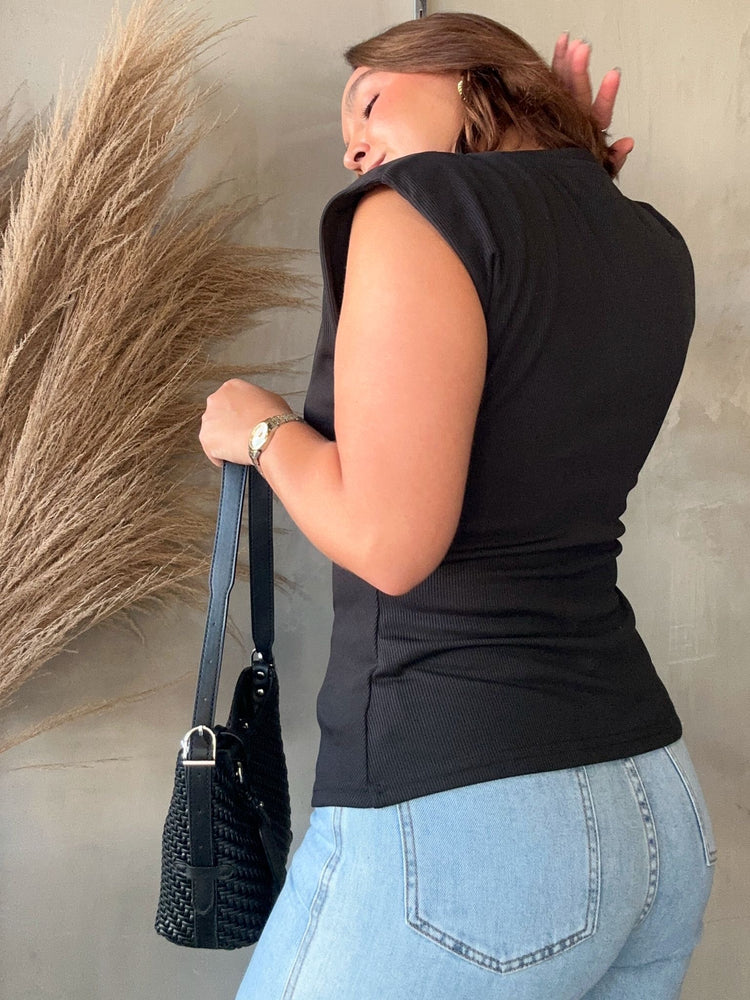 Zaira Black Top