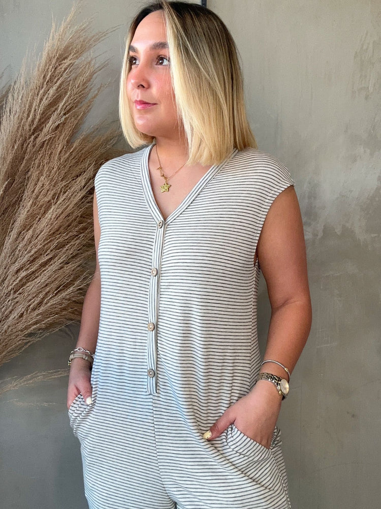 Kamila Striped Jumpsuit
