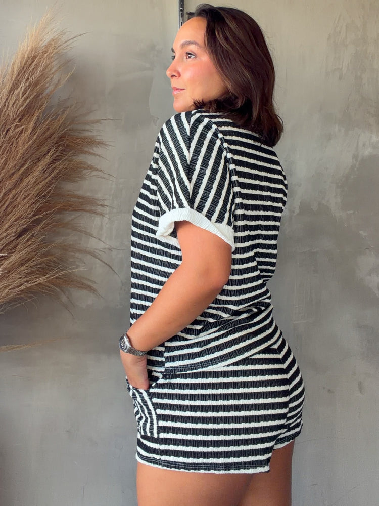 Nuria Striped Comfy Set