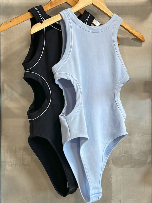 Amara Blue Bodysuit