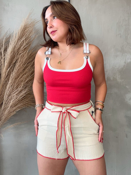 Pia Red Top