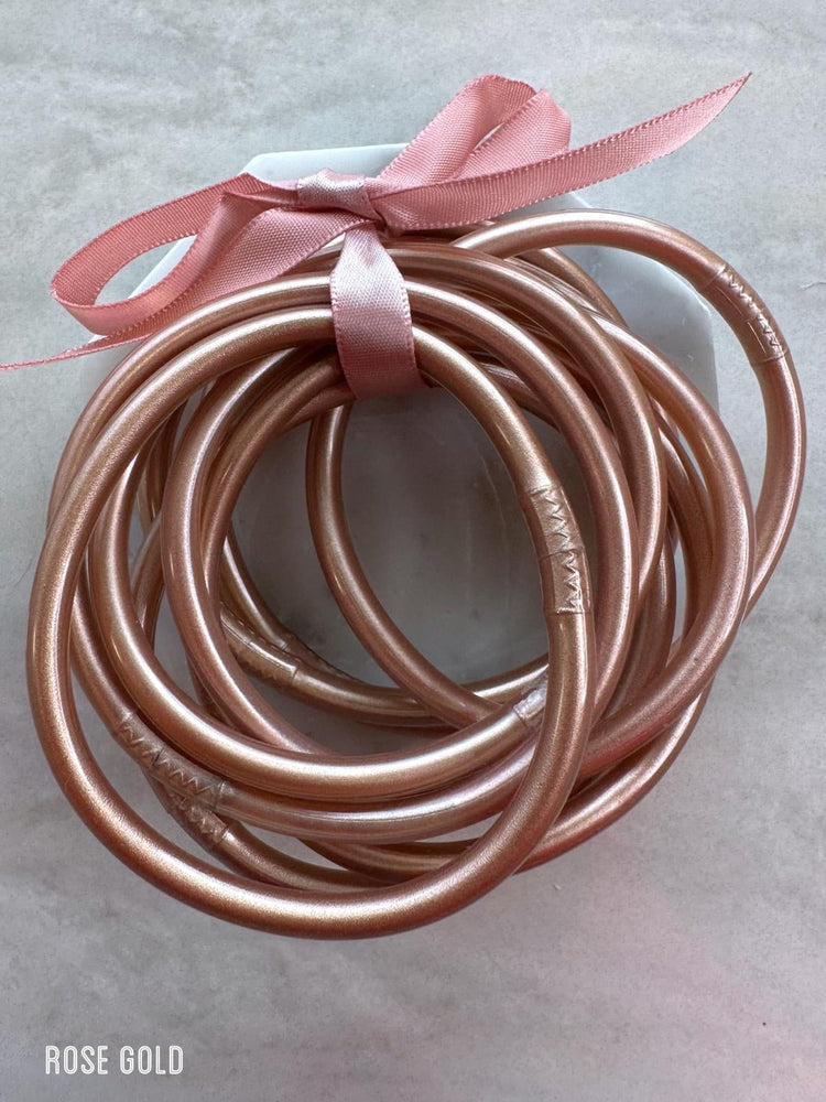 9pcs Jelly Bangles Set