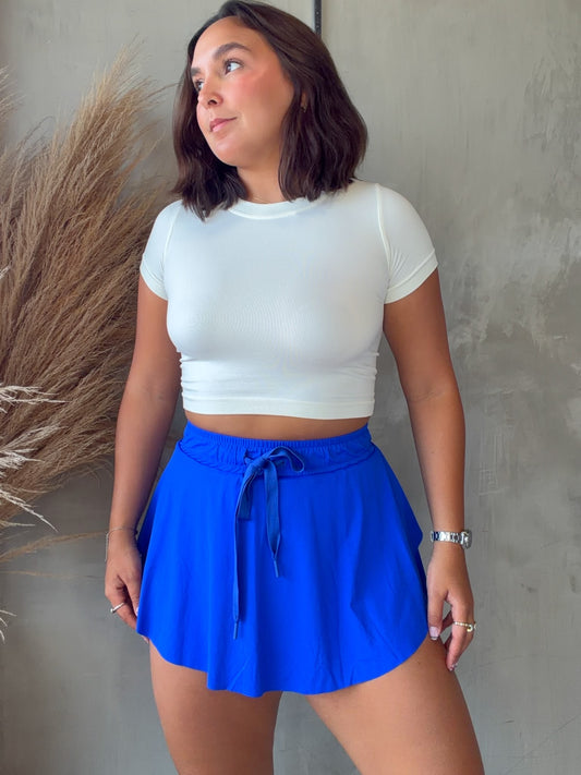 Patty Blue Active Skort