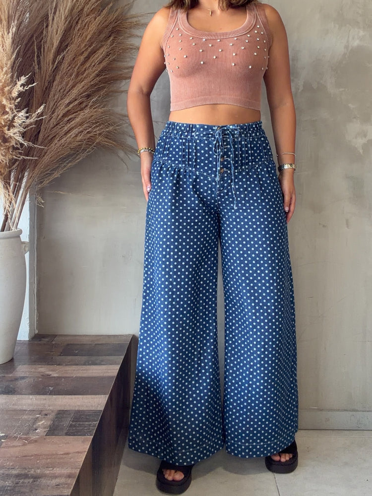 Christy Polka Dots Jean