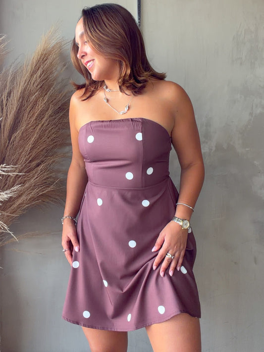 Sarahi Polka Dots Dress