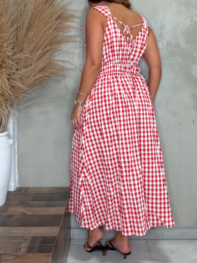 Bianca Gingham Dress