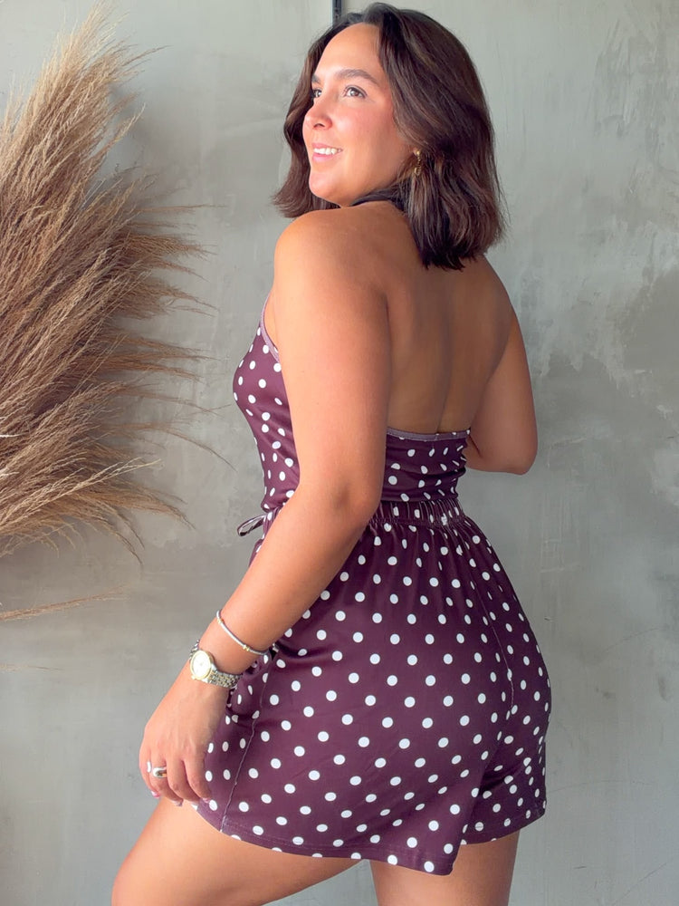 Espresso Polka Dots Set