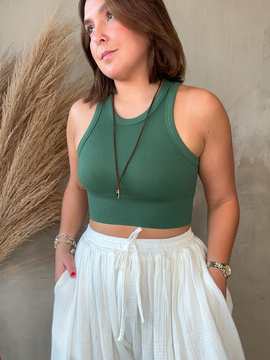 Genesis Green Tank Top